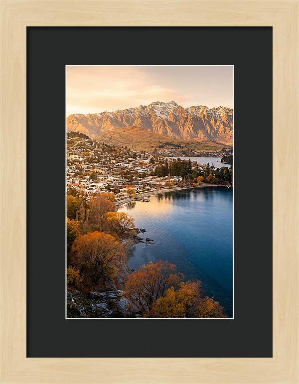 Queenstown At Golden Hour