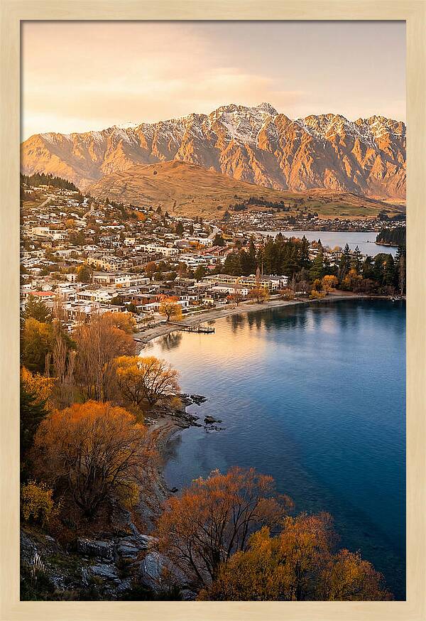 Queenstown At Golden Hour