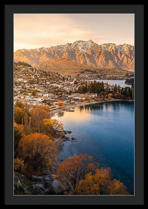 Queenstown At Golden Hour