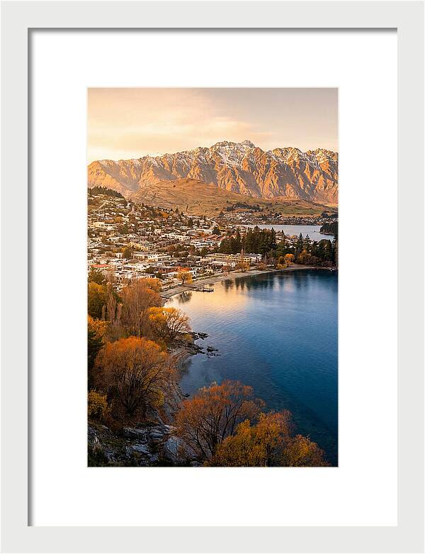 Queenstown At Golden Hour