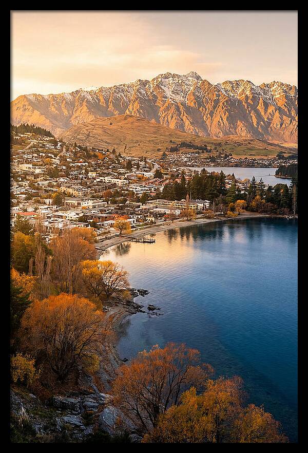 Queenstown At Golden Hour