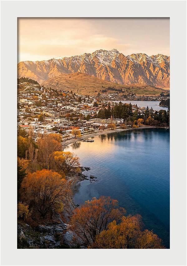 Queenstown At Golden Hour