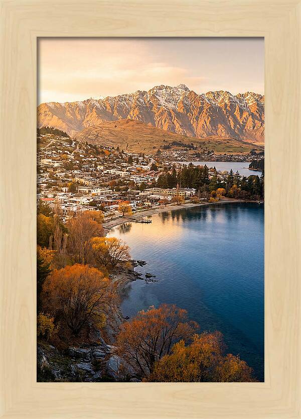 Queenstown At Golden Hour