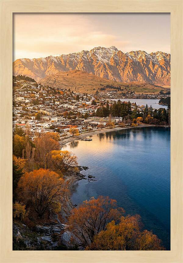 Queenstown At Golden Hour