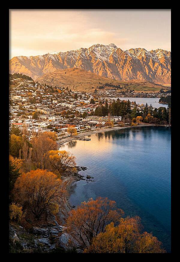 Queenstown At Golden Hour