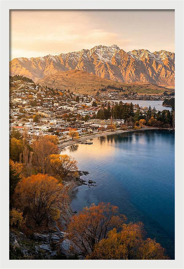 Queenstown At Golden Hour