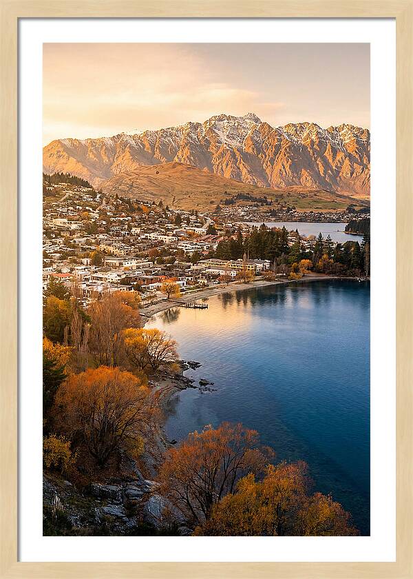 Queenstown At Golden Hour