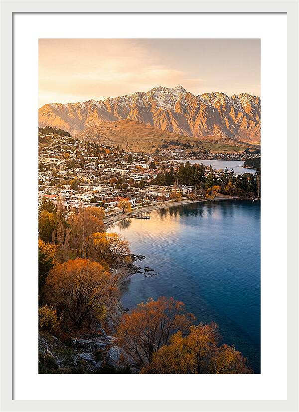 Queenstown At Golden Hour