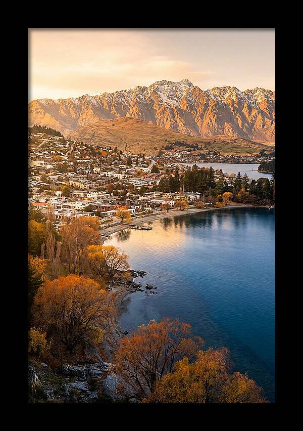 Queenstown At Golden Hour