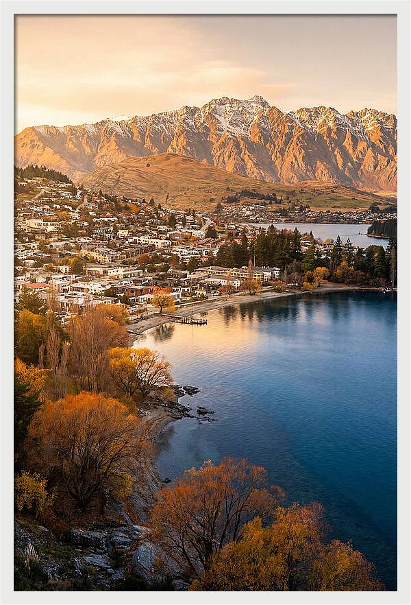 Queenstown At Golden Hour