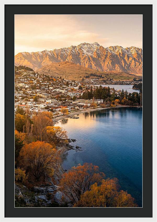 Queenstown At Golden Hour