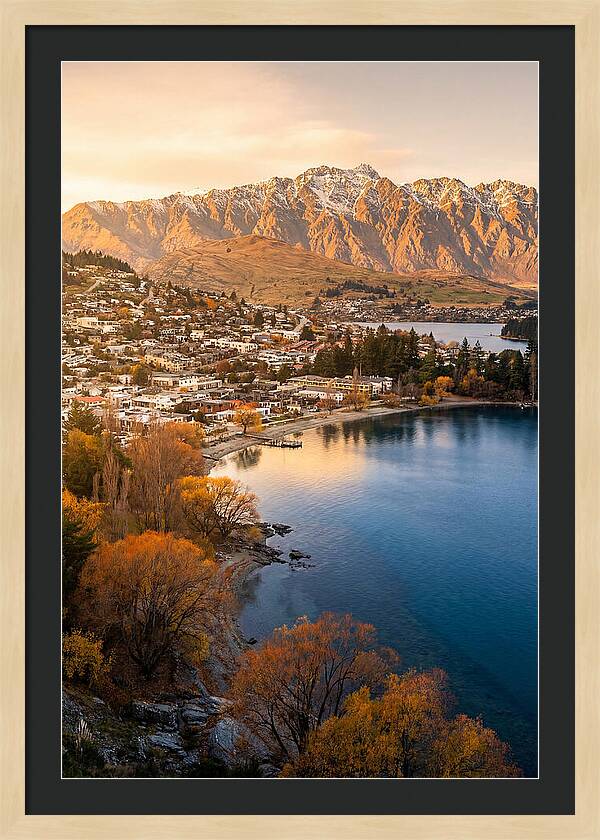 Queenstown At Golden Hour