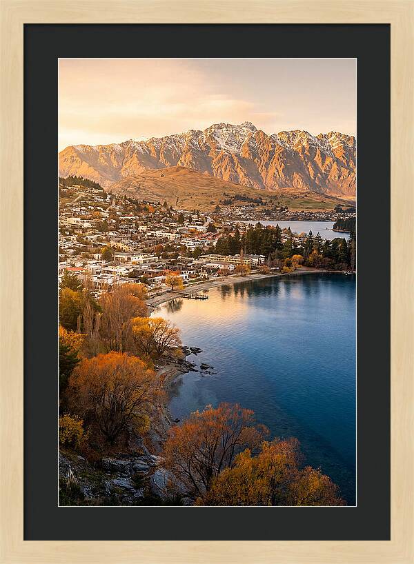 Queenstown At Golden Hour