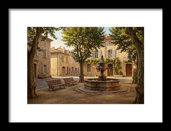Quiet Moments In The Town Square