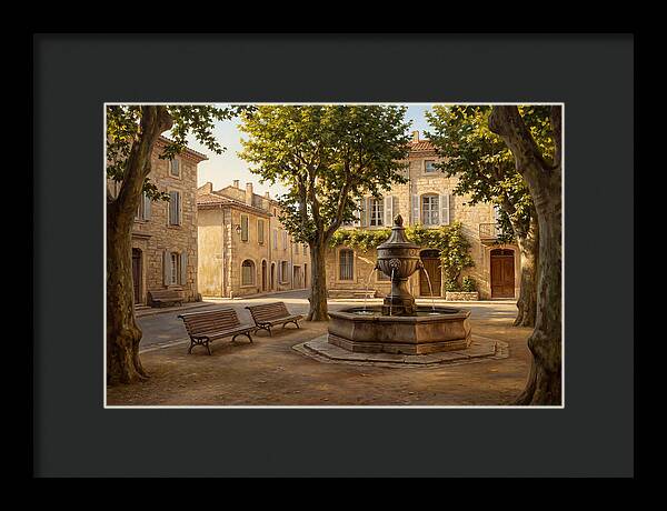 Quiet Moments In The Town Square