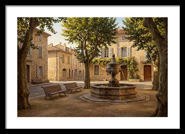 Quiet Moments In The Town Square