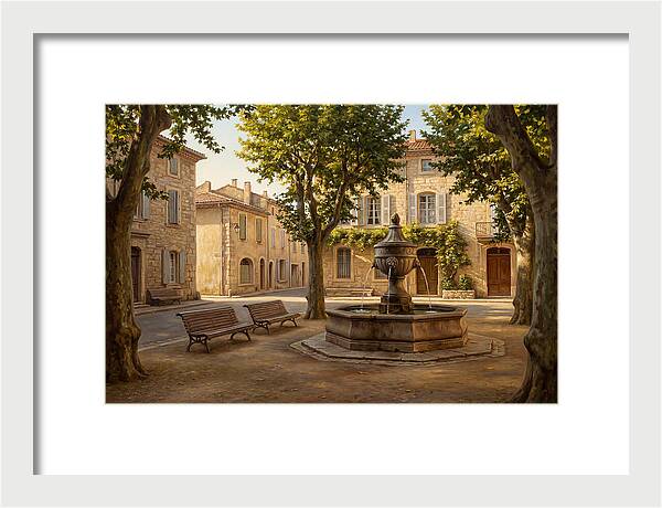 Quiet Moments In The Town Square