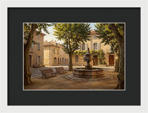 Quiet Moments In The Town Square