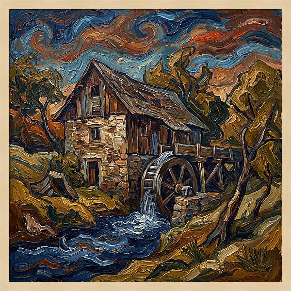 Quietude In The Grain Mill