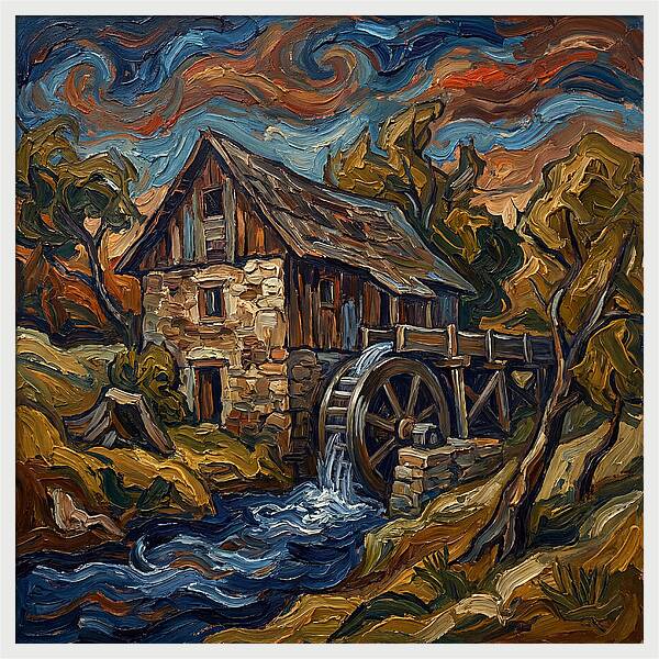 Quietude In The Grain Mill