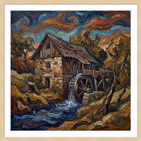 Quietude In The Grain Mill