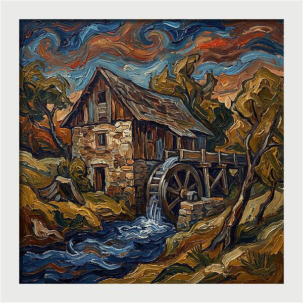 Quietude In The Grain Mill