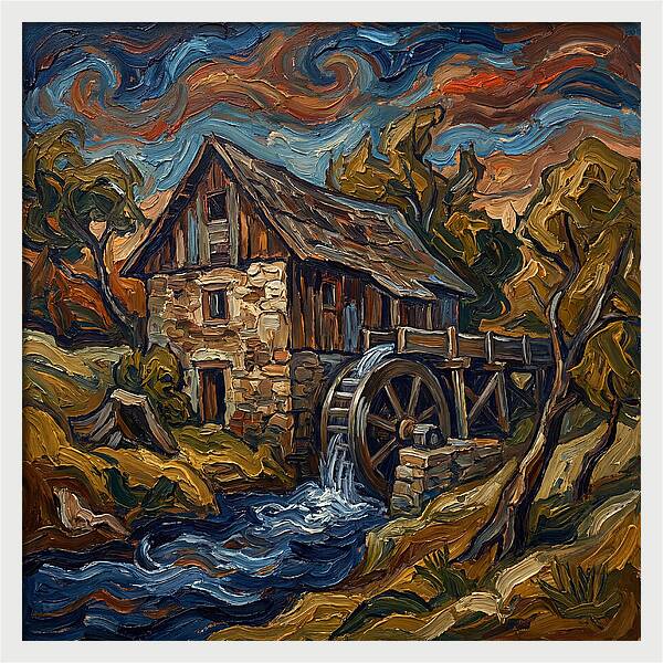 Quietude In The Grain Mill