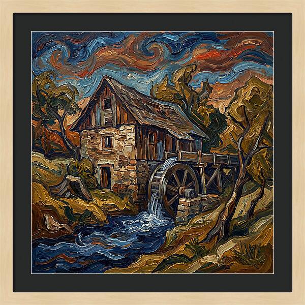 Quietude In The Grain Mill