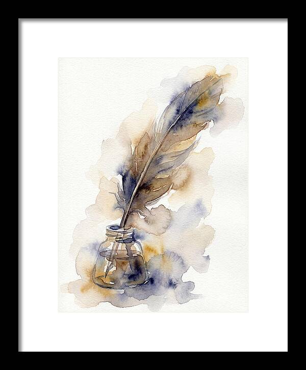 Quill Pen And Ink Elegance