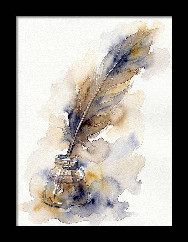 Quill Pen And Ink Elegance