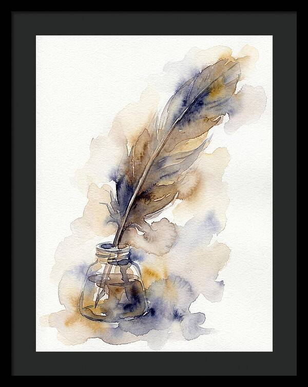 Quill Pen And Ink Elegance