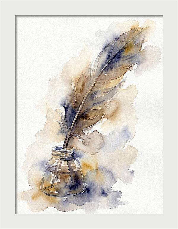 Quill Pen And Ink Elegance