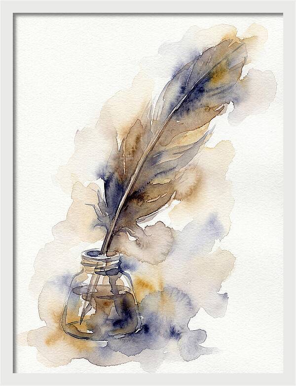 Quill Pen And Ink Elegance