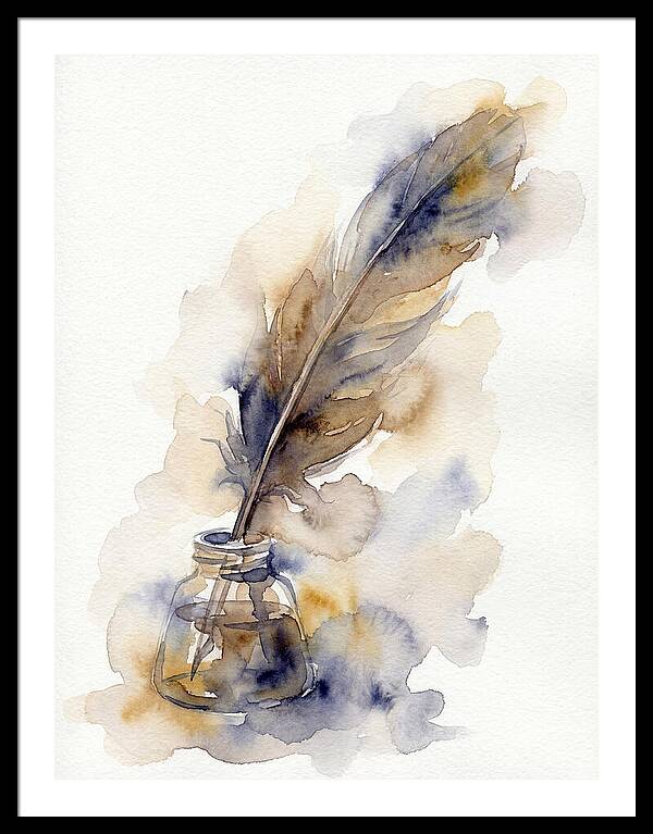 Quill Pen And Ink Elegance