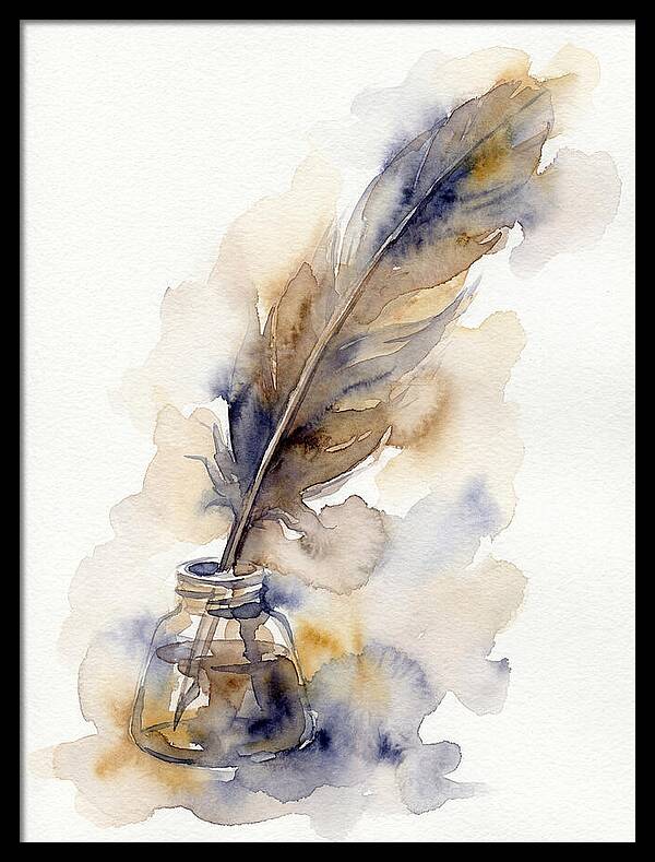 Quill Pen And Ink Elegance