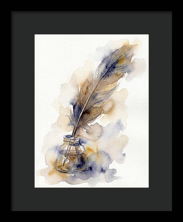 Quill Pen And Ink Elegance