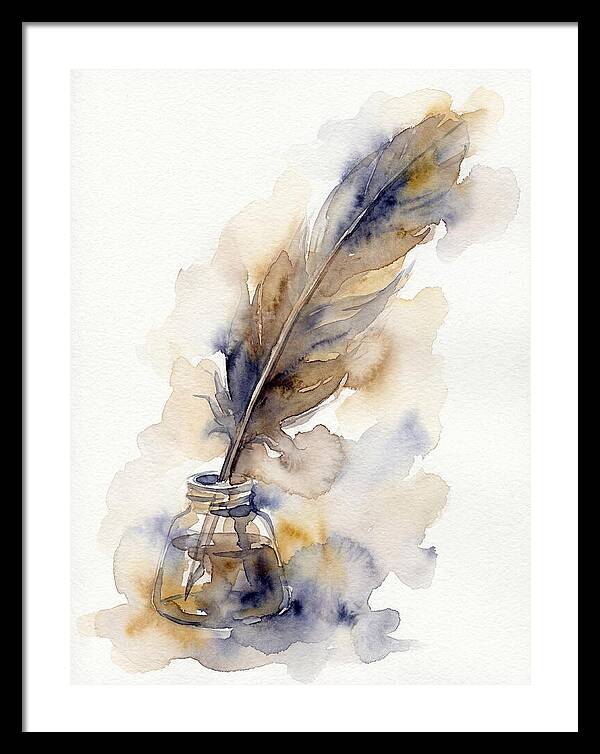 Quill Pen And Ink Elegance