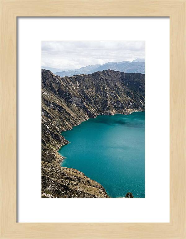 Quilotoa Crater Lake Serenity