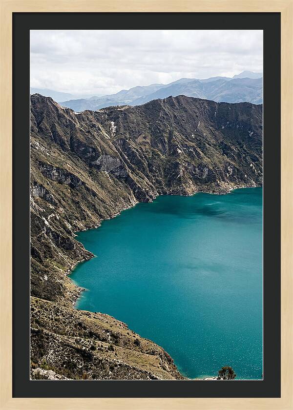 Quilotoa Crater Lake Serenity
