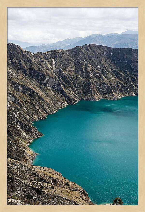 Quilotoa Crater Lake Serenity