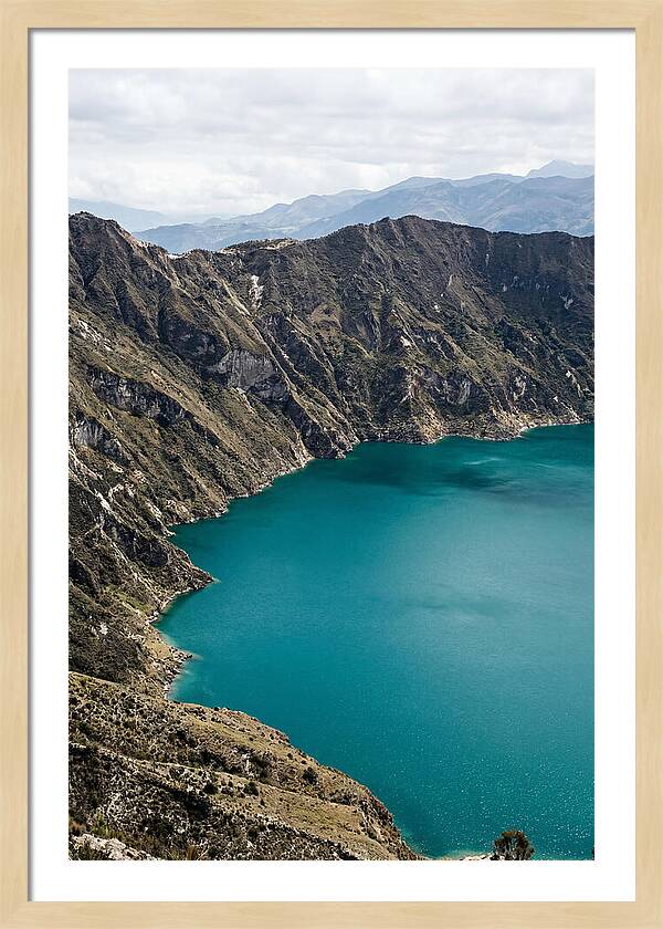 Quilotoa Crater Lake Serenity