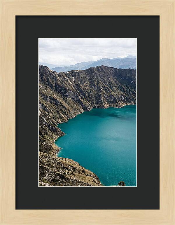 Quilotoa Crater Lake Serenity