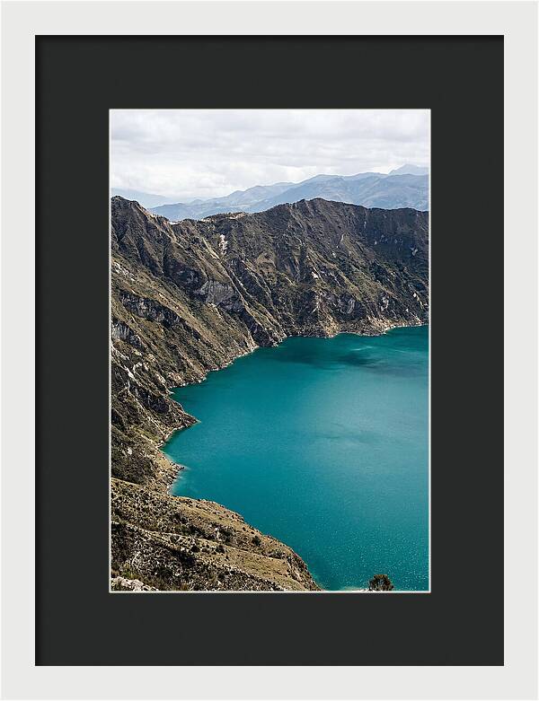 Quilotoa Crater Lake Serenity