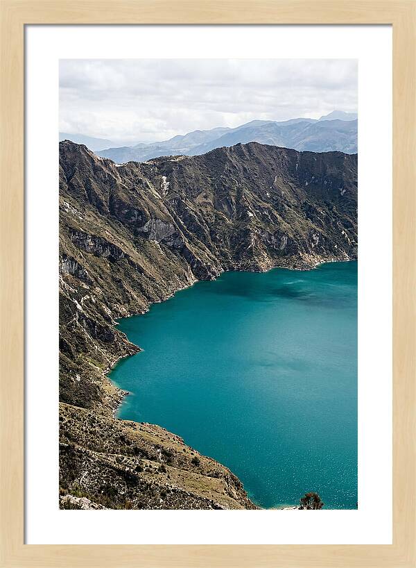 Quilotoa Crater Lake Serenity