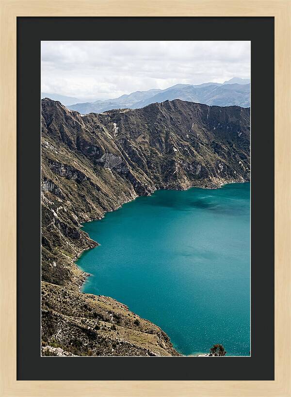 Quilotoa Crater Lake Serenity