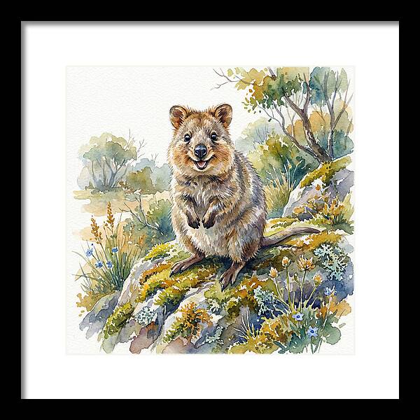 Quokka In A Natural Setting