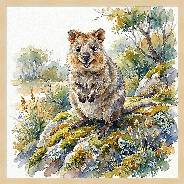 Quokka In A Natural Setting