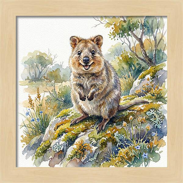 Quokka In A Natural Setting