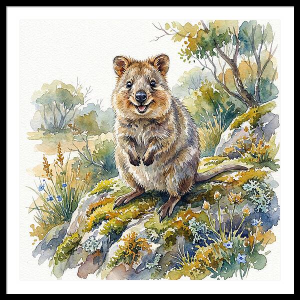 Quokka In A Natural Setting