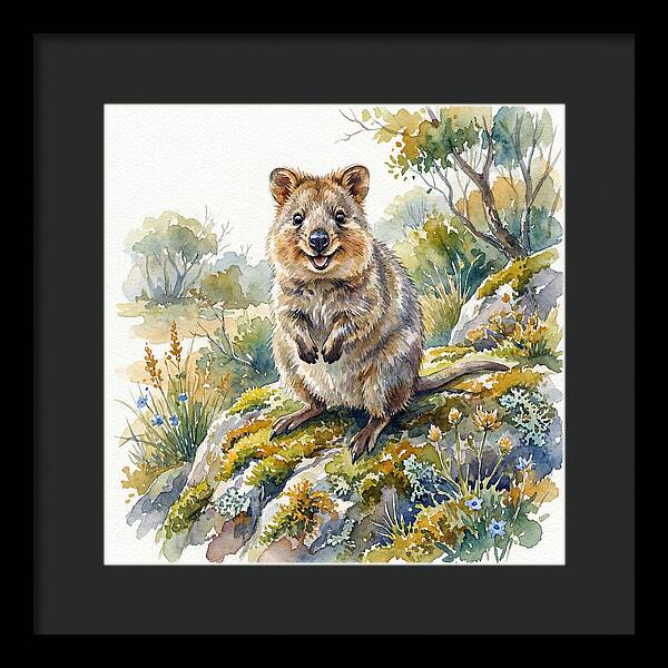 Quokka In A Natural Setting